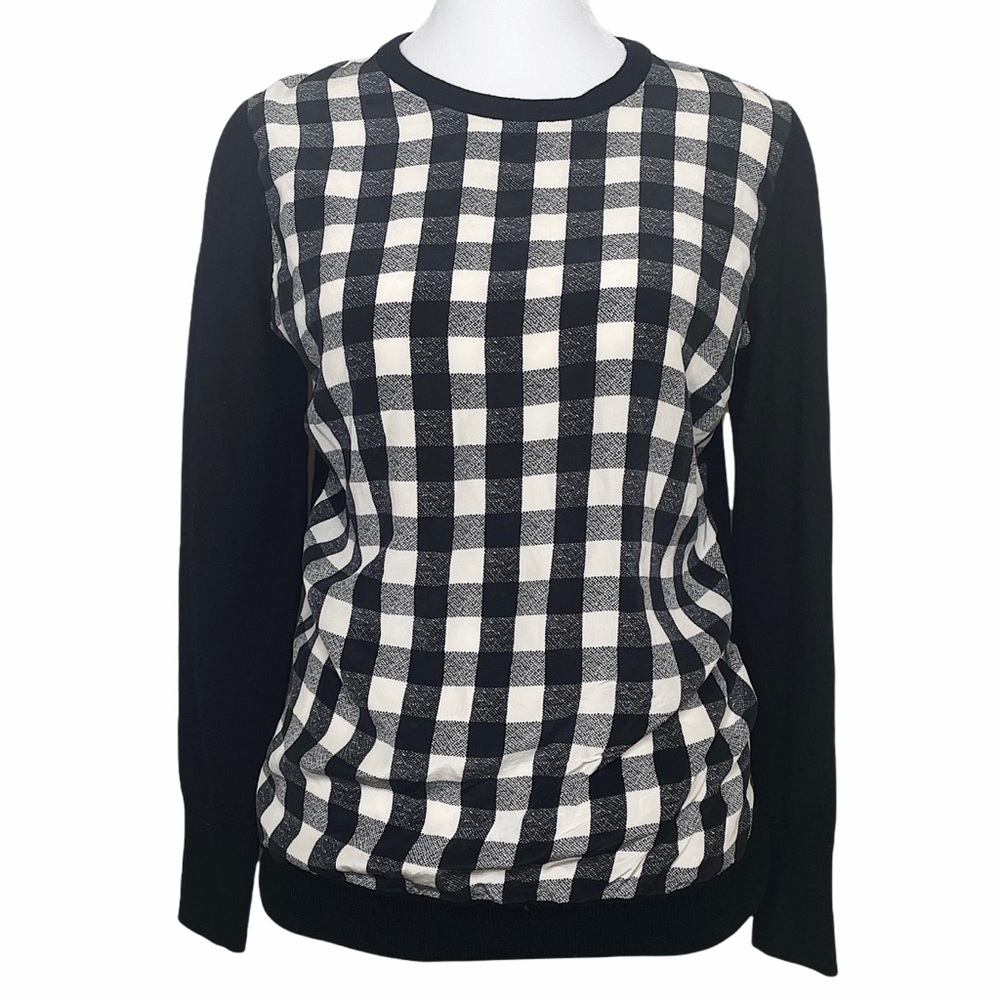 Equipment Femme Silk Wool Knit Sweater Top Small